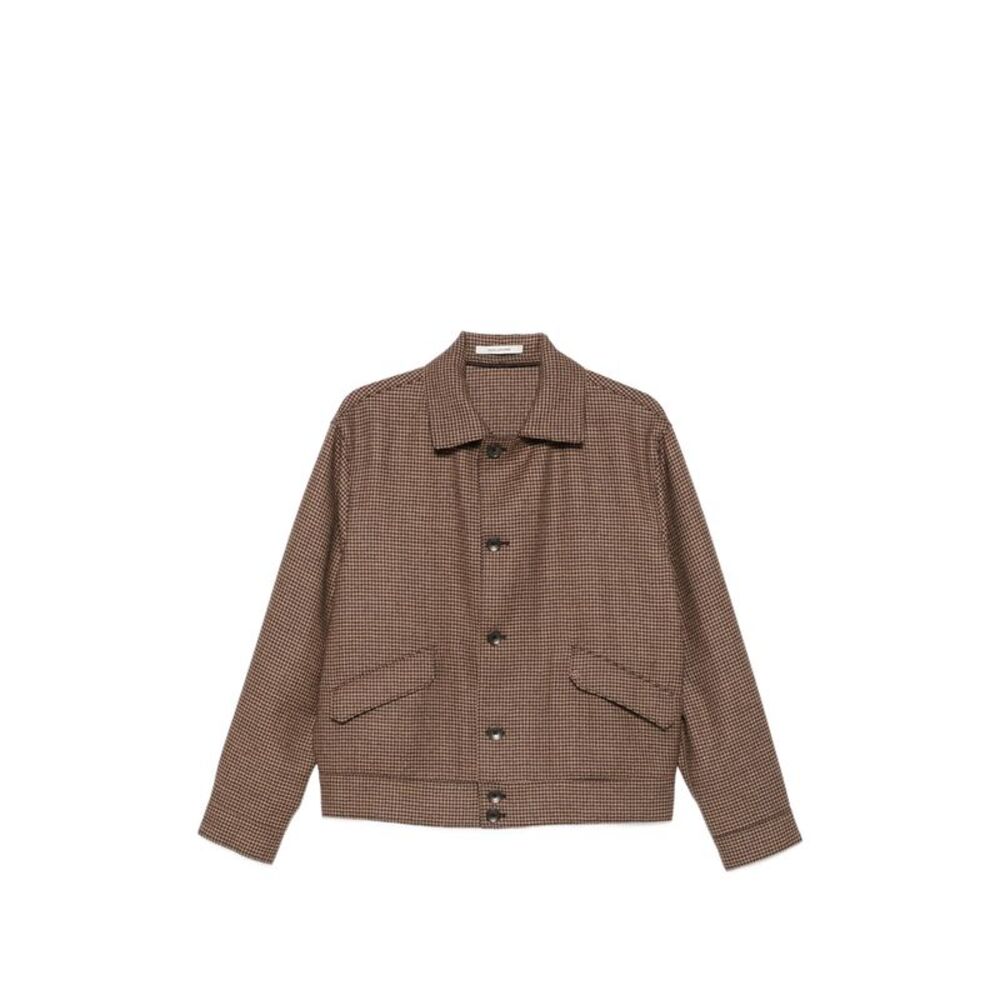 Tagliatore Brown Jackets - Shirt Jackets Men